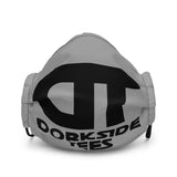 Dorkside Tee's Black Logo Face Mask