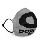 Dorkside Tee's Black Logo Face Mask
