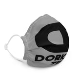 Dorkside Tee's Black Logo Face Mask