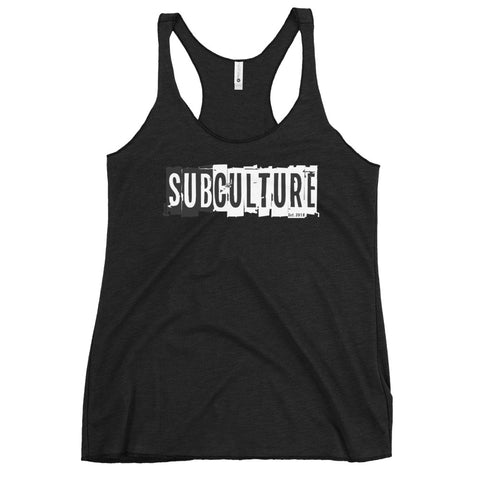 Sub Culture Women's Racerback Tank